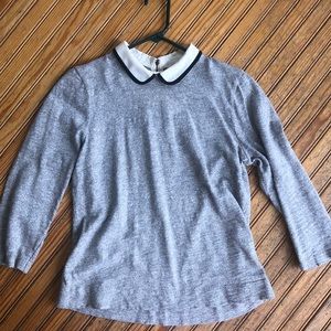 J. Crew shirt with Peter Pan collar